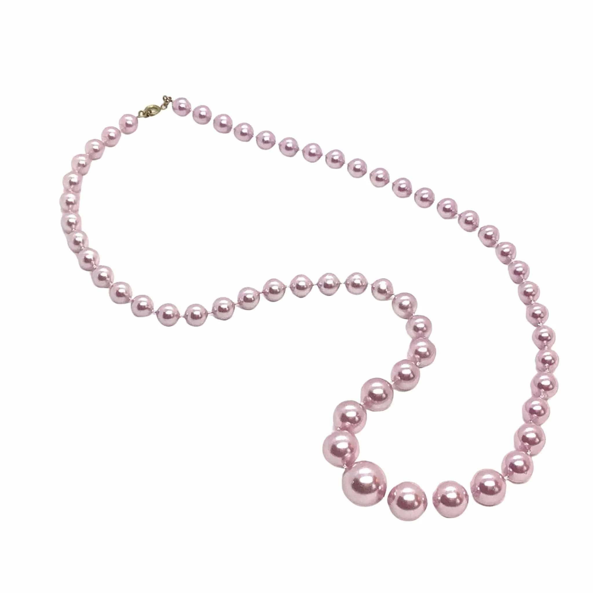 Lilac Pearl Necklace