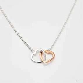 Linked Heart Dual Necklace