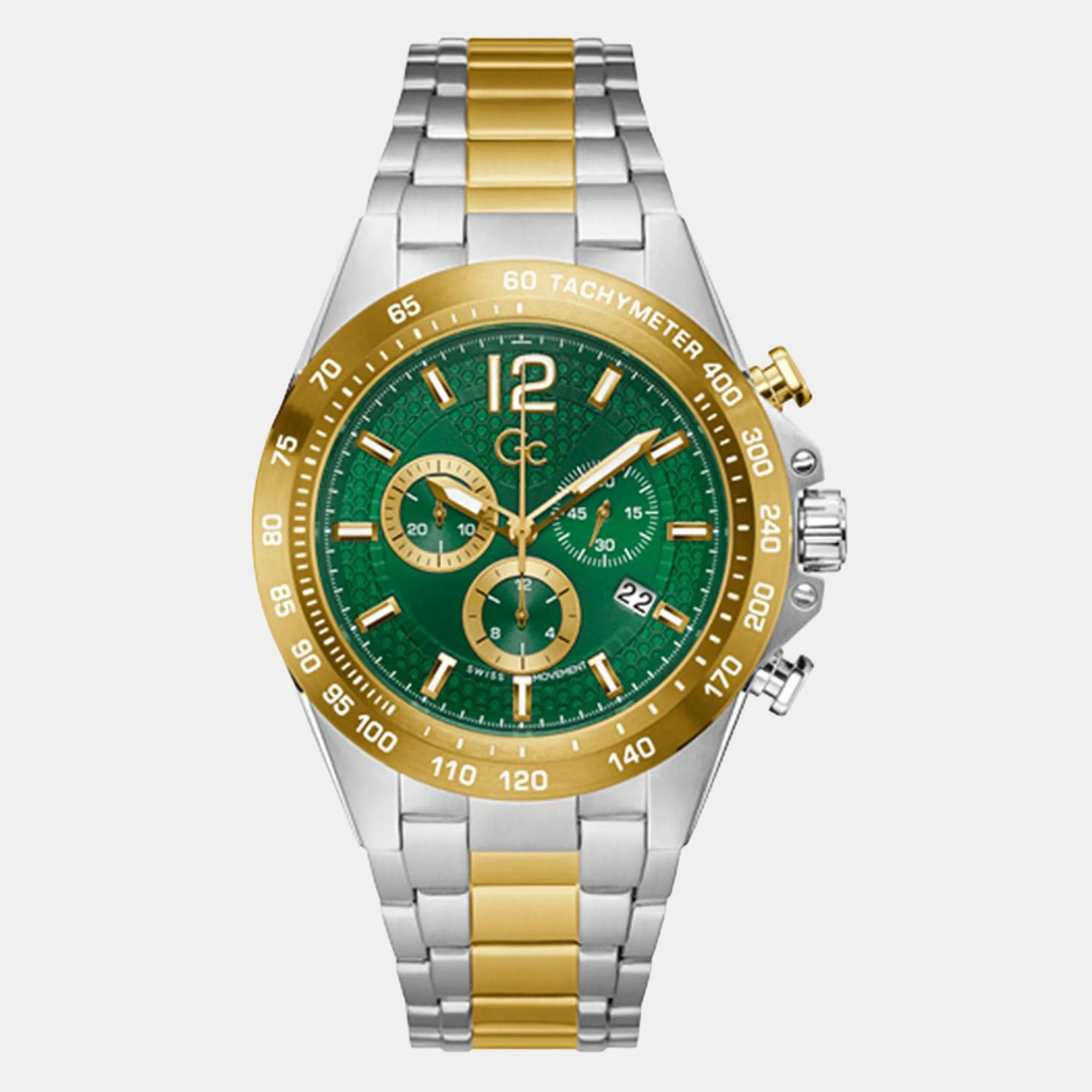 Men's Stainless Steel Chronograph Watch Z07008G9MF