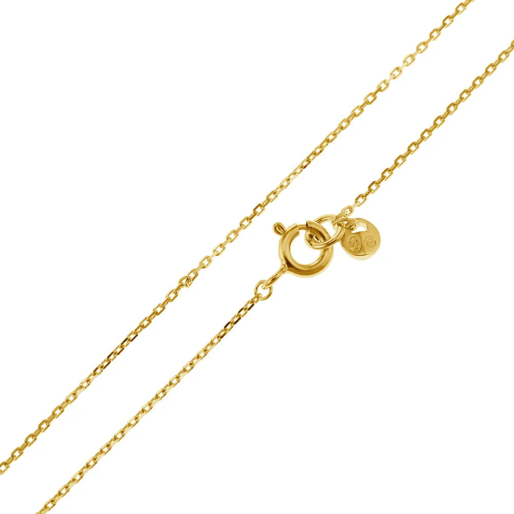 Michael Kors 14ct Yellow Gold Plated Sterling Silver Tapered Baguette Bar Earring & Pendant Chain Set