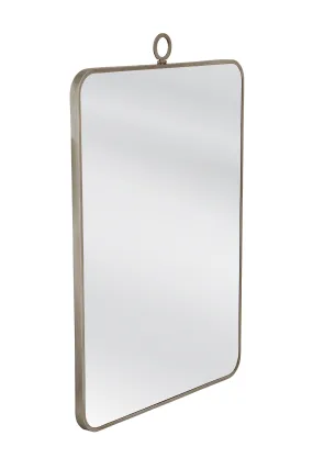 Monte - Wall Mirror - Pearl Silver