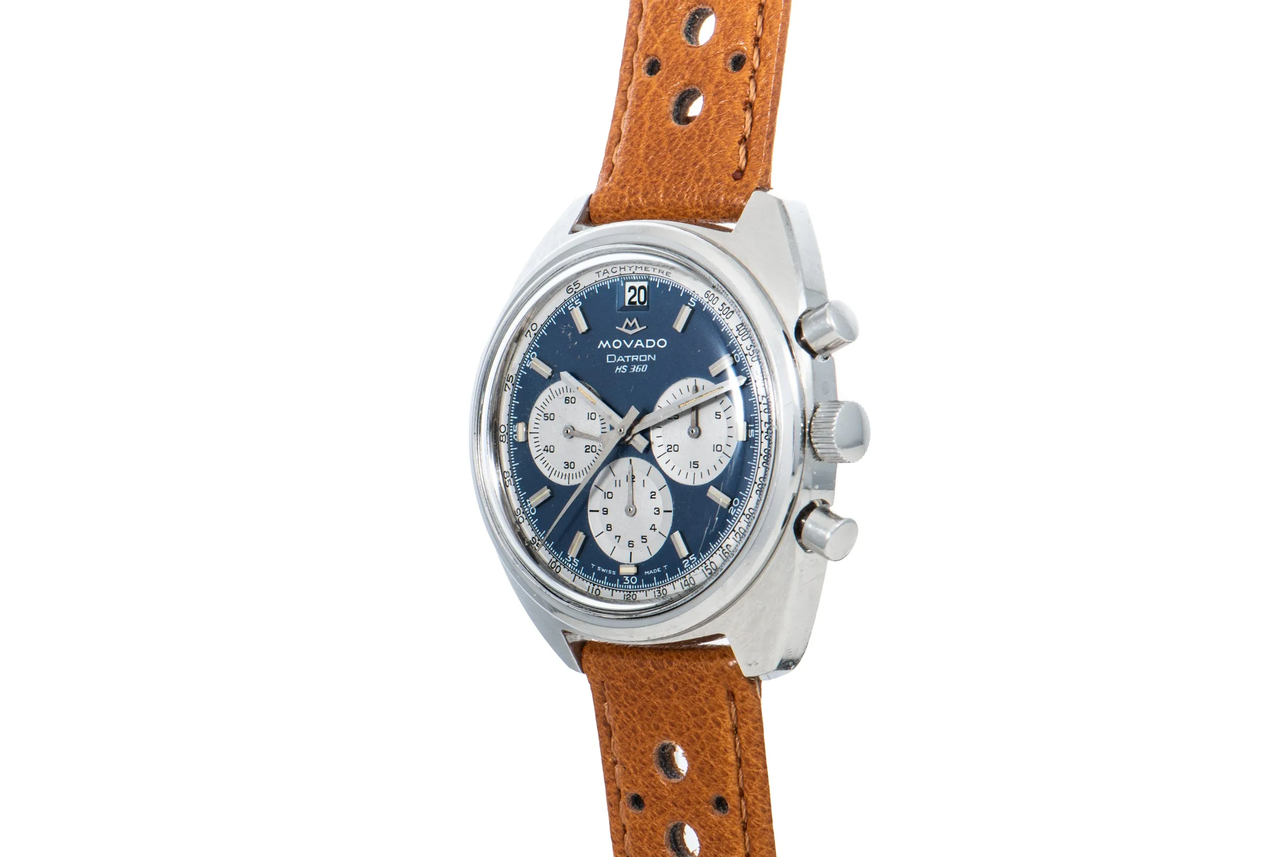 Movado Datron 'Blue Panda' El Primero Chronograph