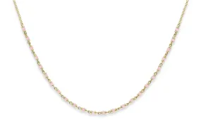 Panacea Rose Quartz Gemstone Gold Necklace