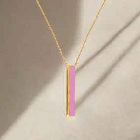 Pansie Necklace Pink