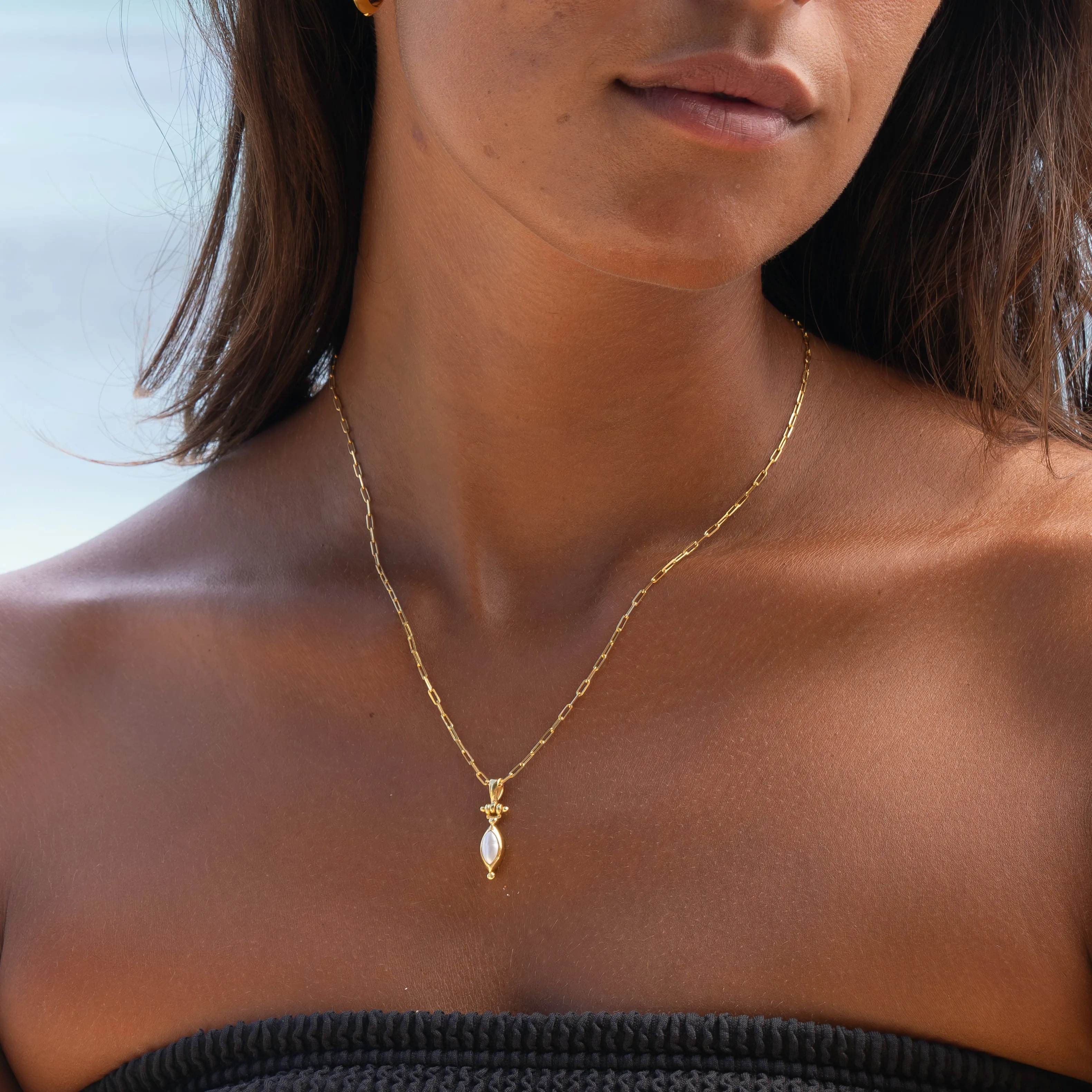 Pearl Marbella Necklace