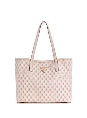 Pink Logo Vikky 2 In 1 Tote Bag