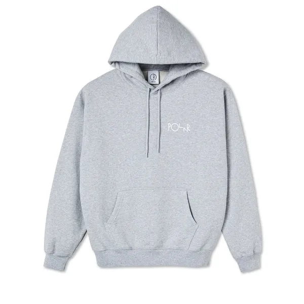 Polar 3 Tone Fill Logo Hood - Sport Grey