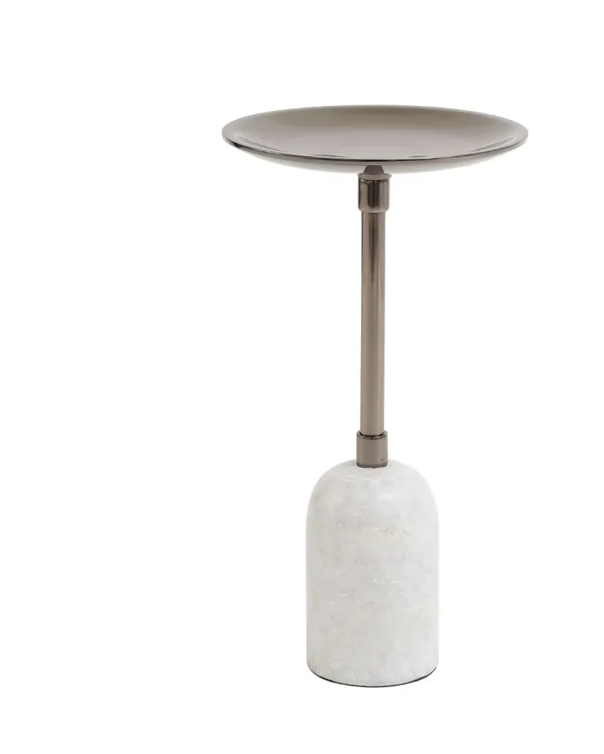 Pri Pillar Aluminium Candle Stand | 4 x 9 inches