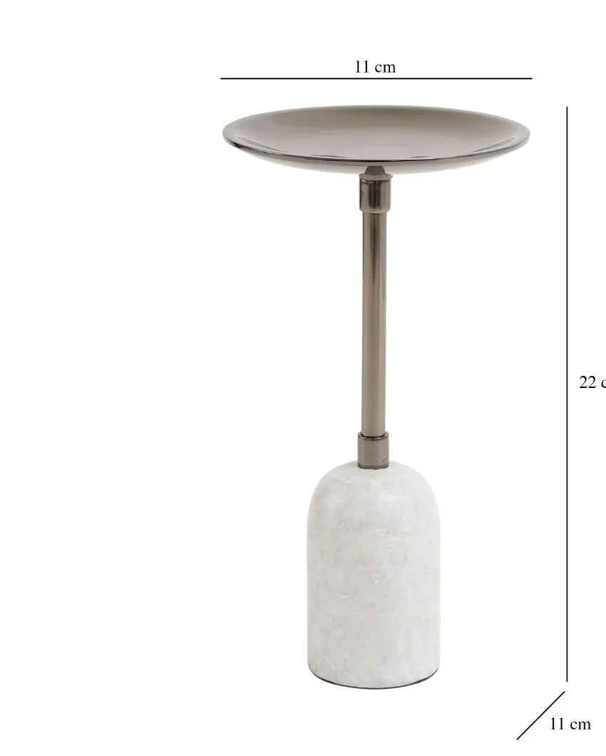 Pri Pillar Aluminium Candle Stand | 4 x 9 inches