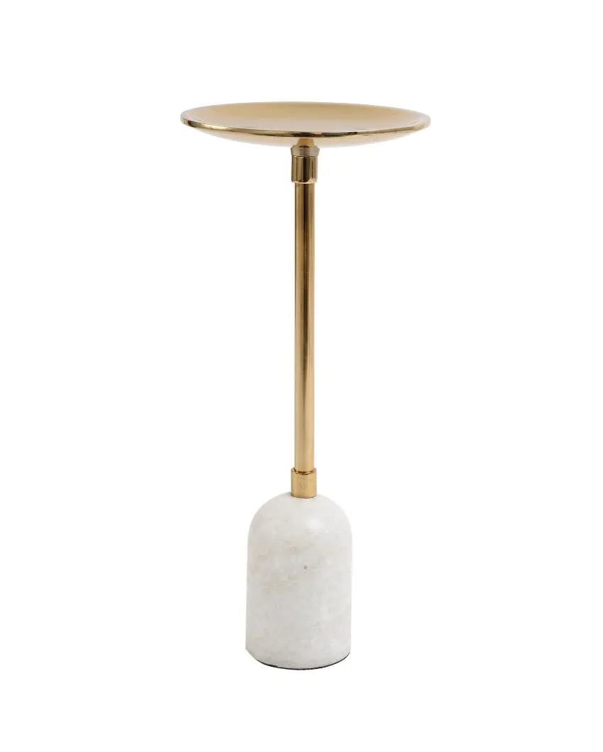 Pri Pillar Aluminium Candle Stand | 4 x 9 inches