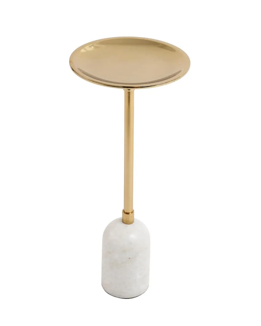 Pri Pillar Aluminium Candle Stand | 4 x 9 inches