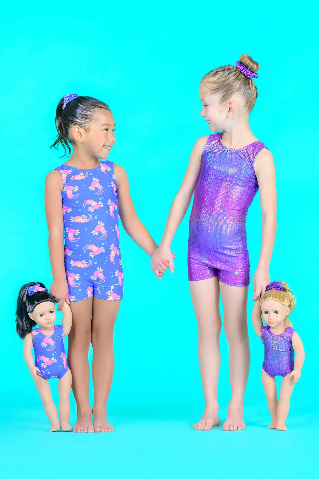 Rainbow Blaze Doll Size Leotard