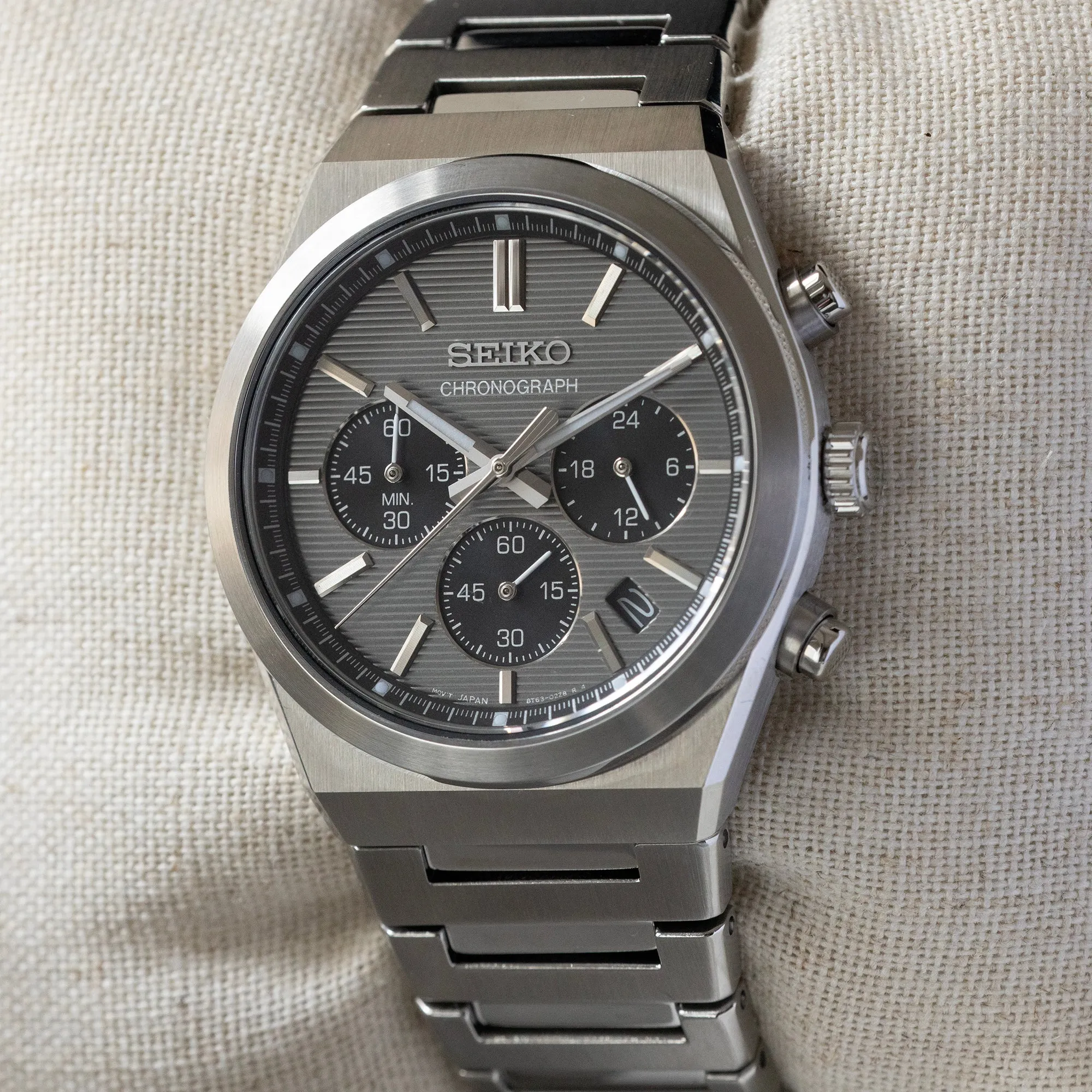 Seiko - Sport Chronograph Quartz Grey Dial SSB455P1