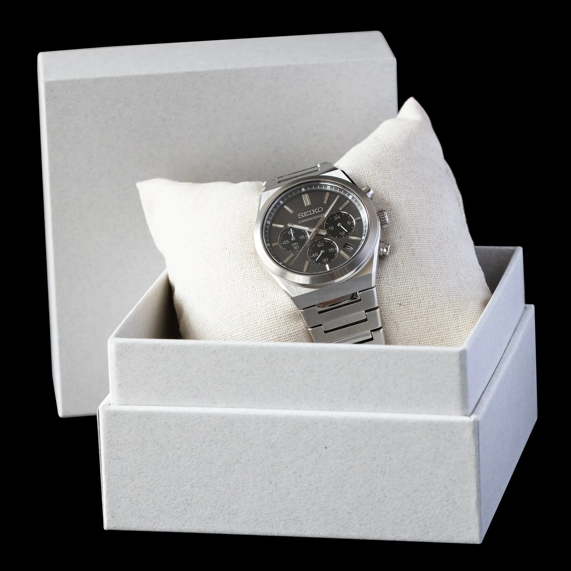 Seiko - Sport Chronograph Quartz Grey Dial SSB455P1