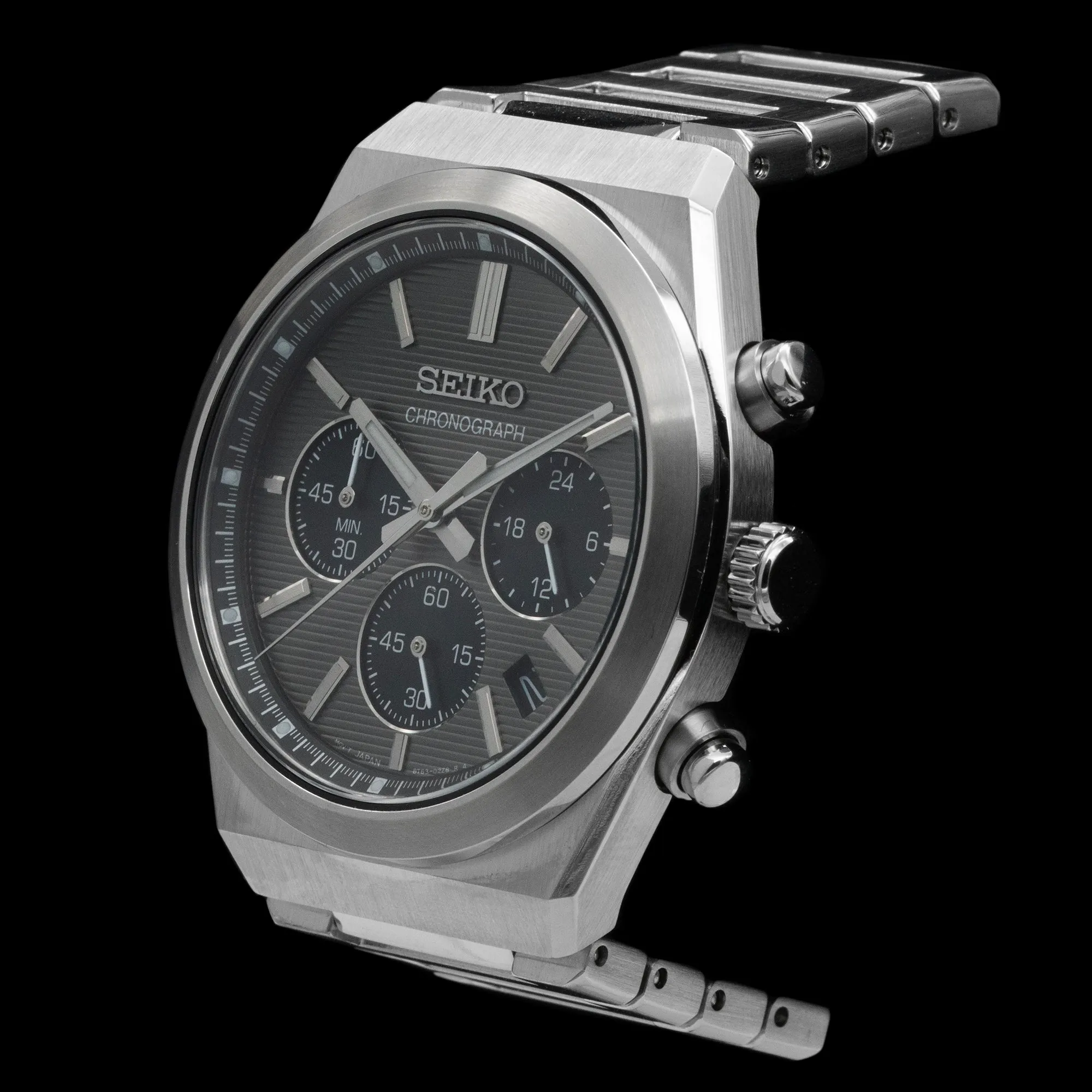 Seiko - Sport Chronograph Quartz Grey Dial SSB455P1