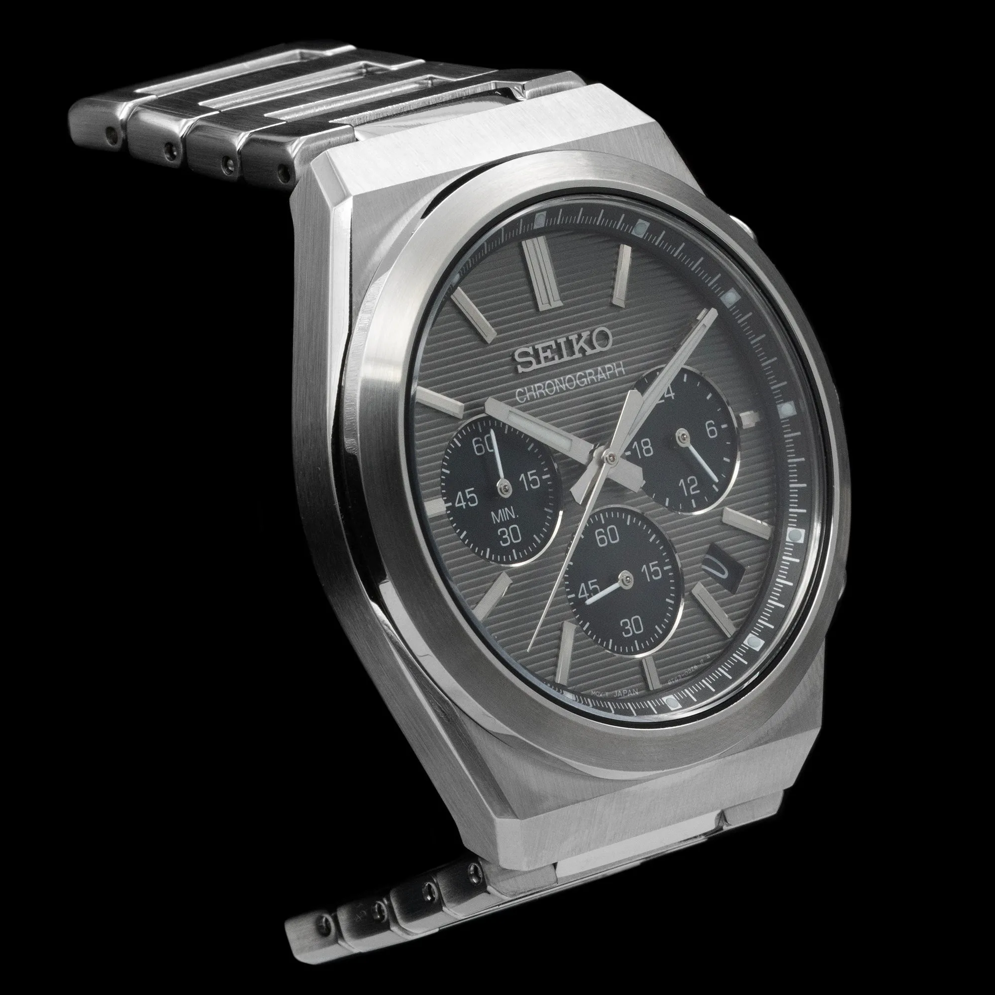 Seiko - Sport Chronograph Quartz Grey Dial SSB455P1
