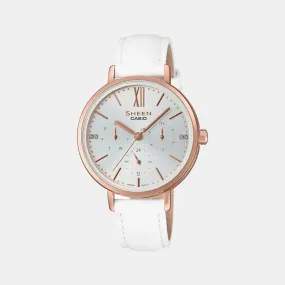 Sheen Women's Chronograph Stainless Steel Watch SX232 - SHE-3064PGL-7AUDF