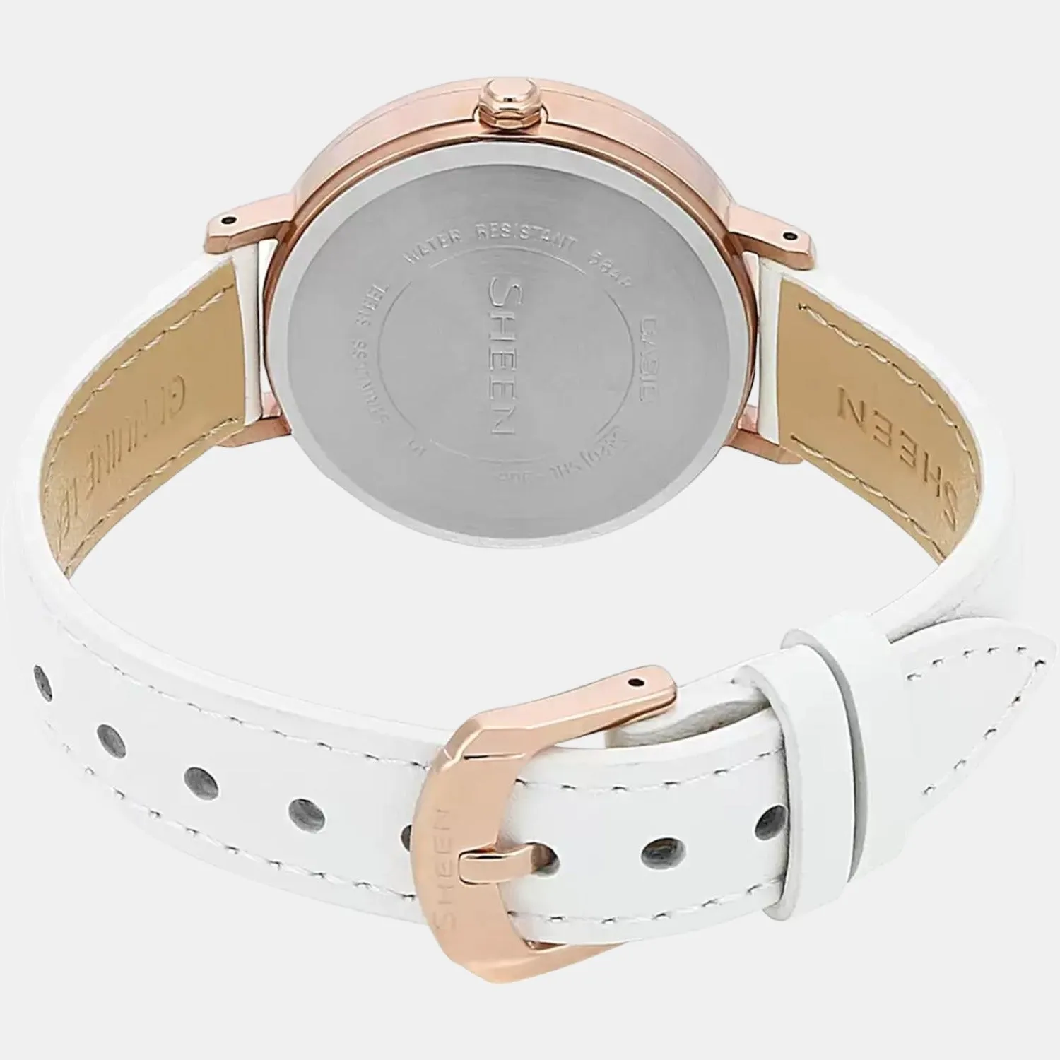 Sheen Women's Chronograph Stainless Steel Watch SX232 - SHE-3064PGL-7AUDF