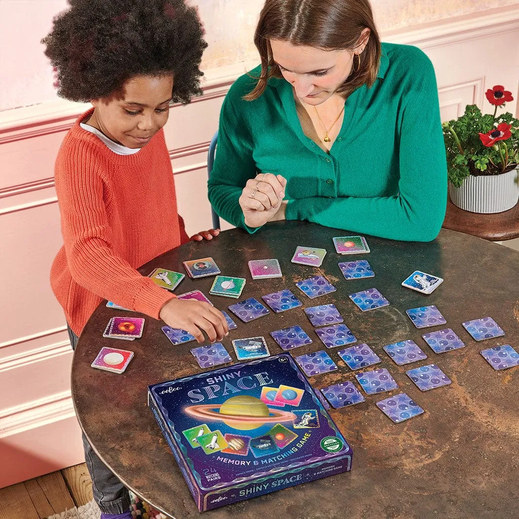 Shiny Space Memory and Matching Game