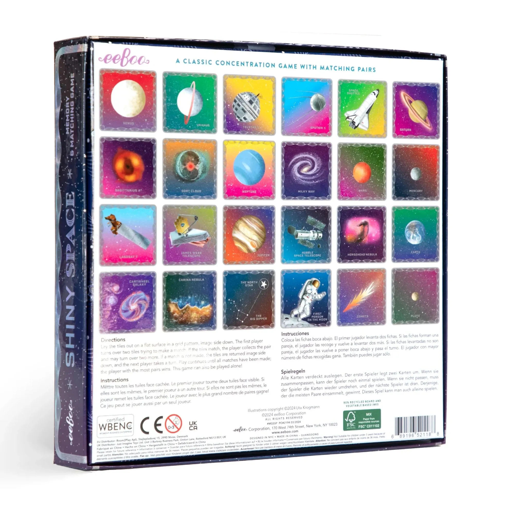 Space Shiny Matching Game