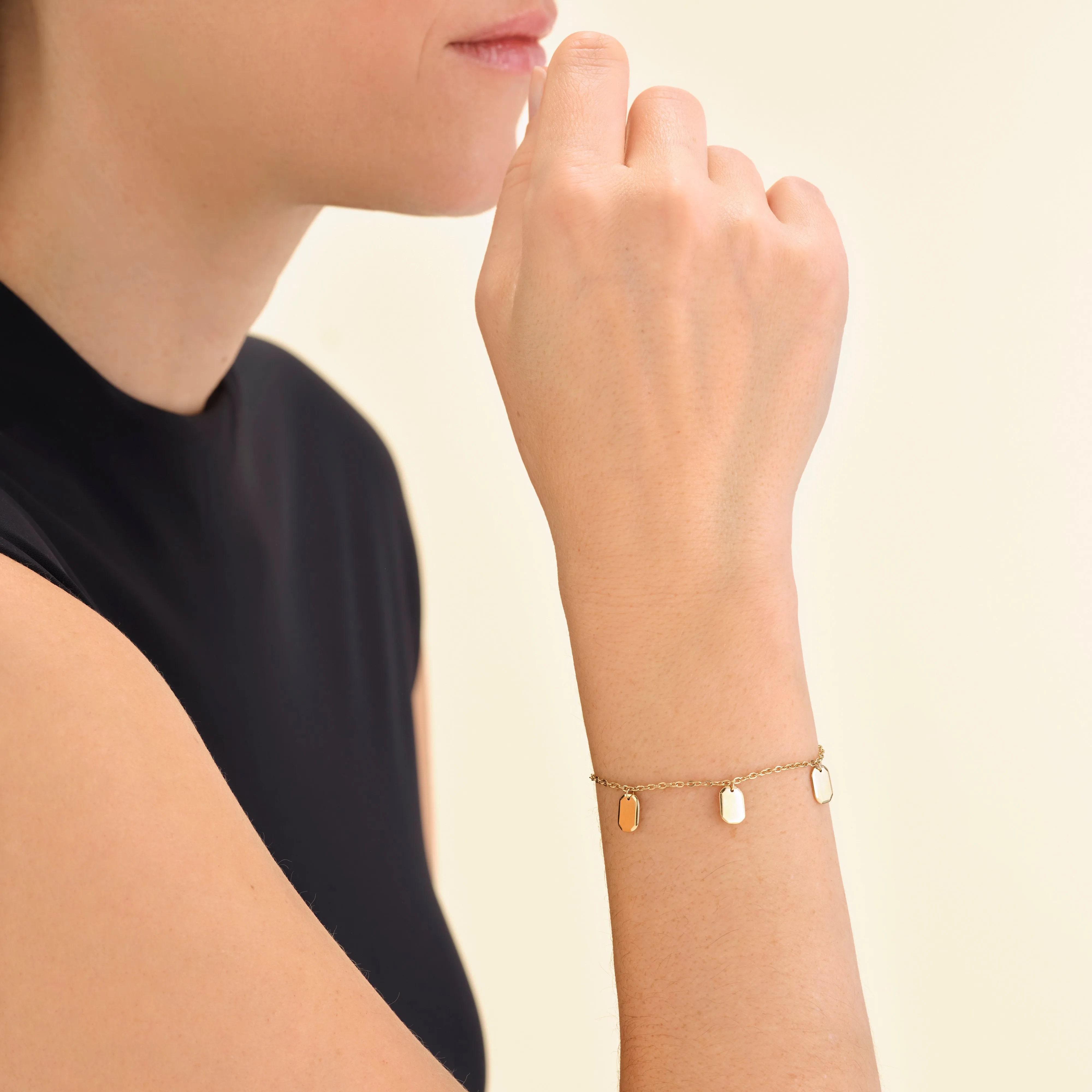 Triple Octagon Bracelet