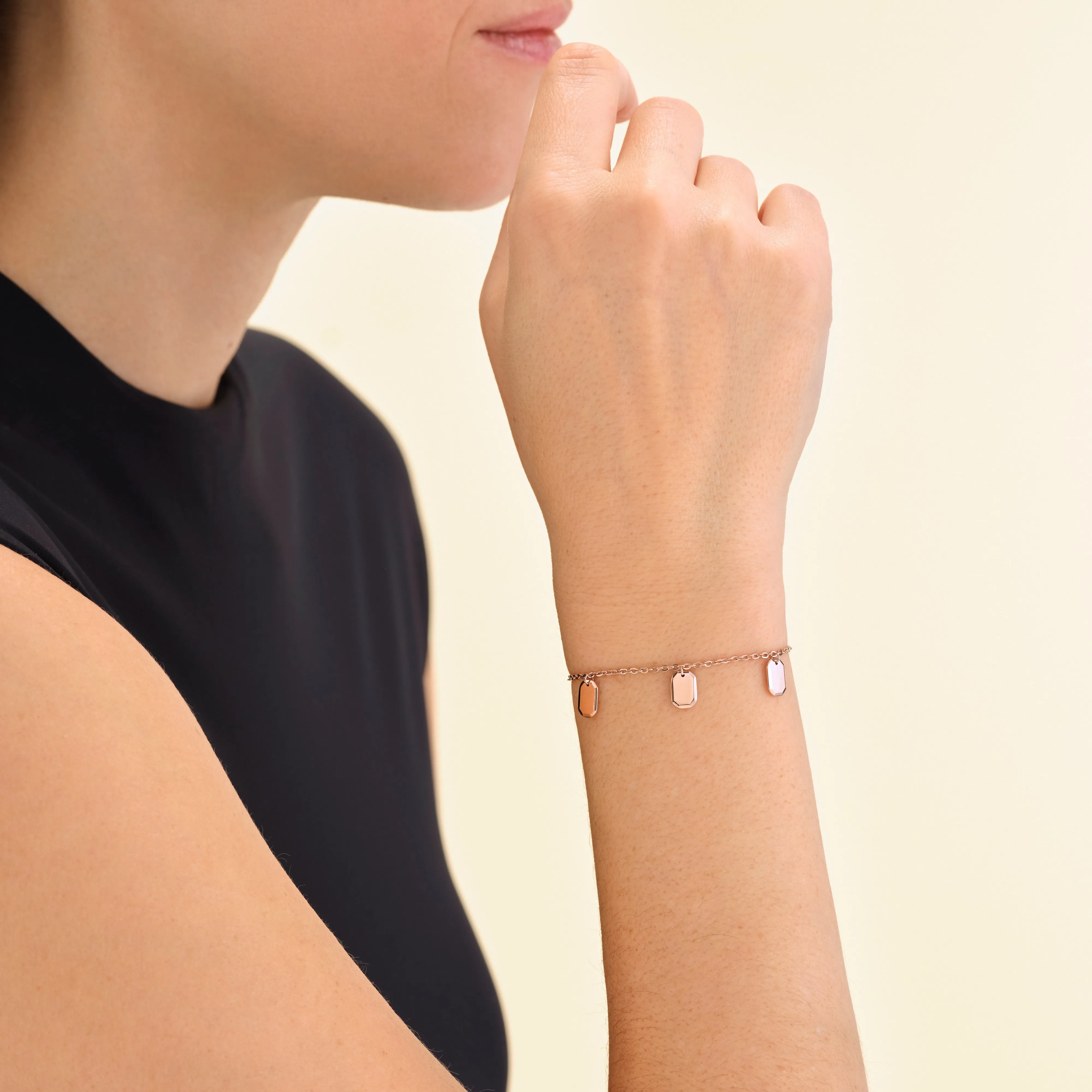 Triple Octagon Bracelet