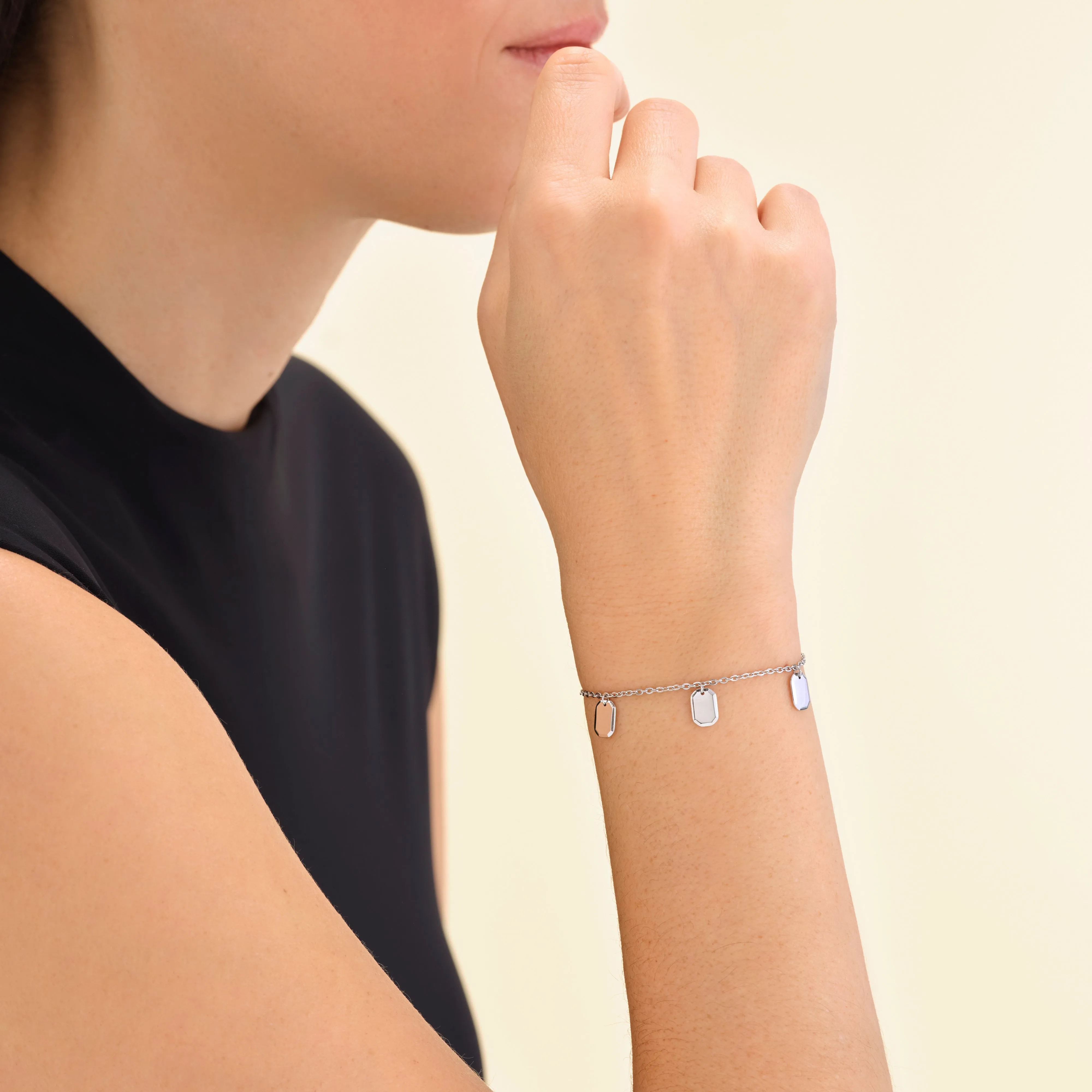 Triple Octagon Bracelet