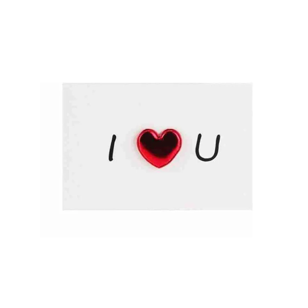 True Love Greeting Card | 3D Red Heart Greeting Cards [Set of 2]