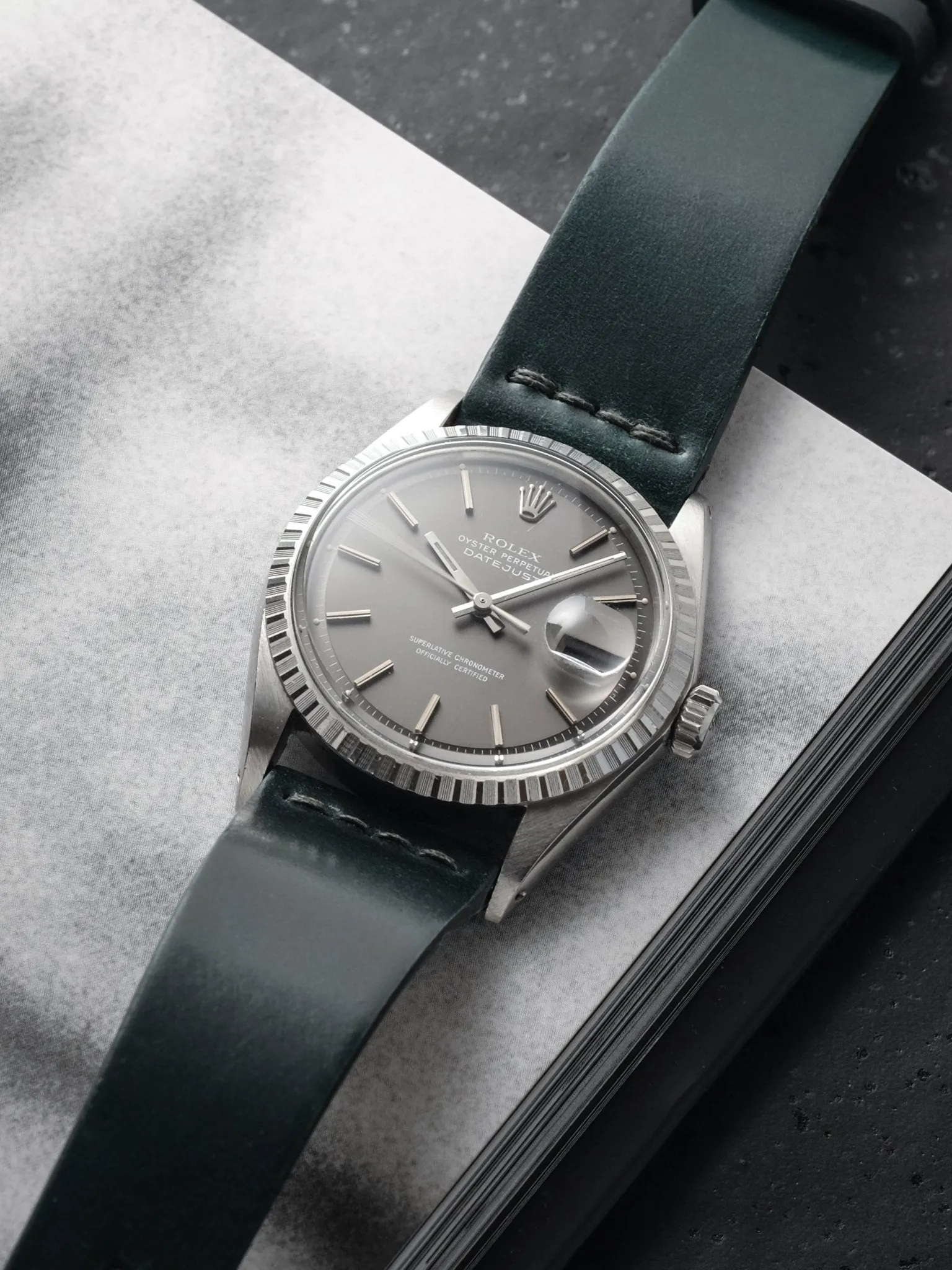 Unlined Green Shell Cordovan