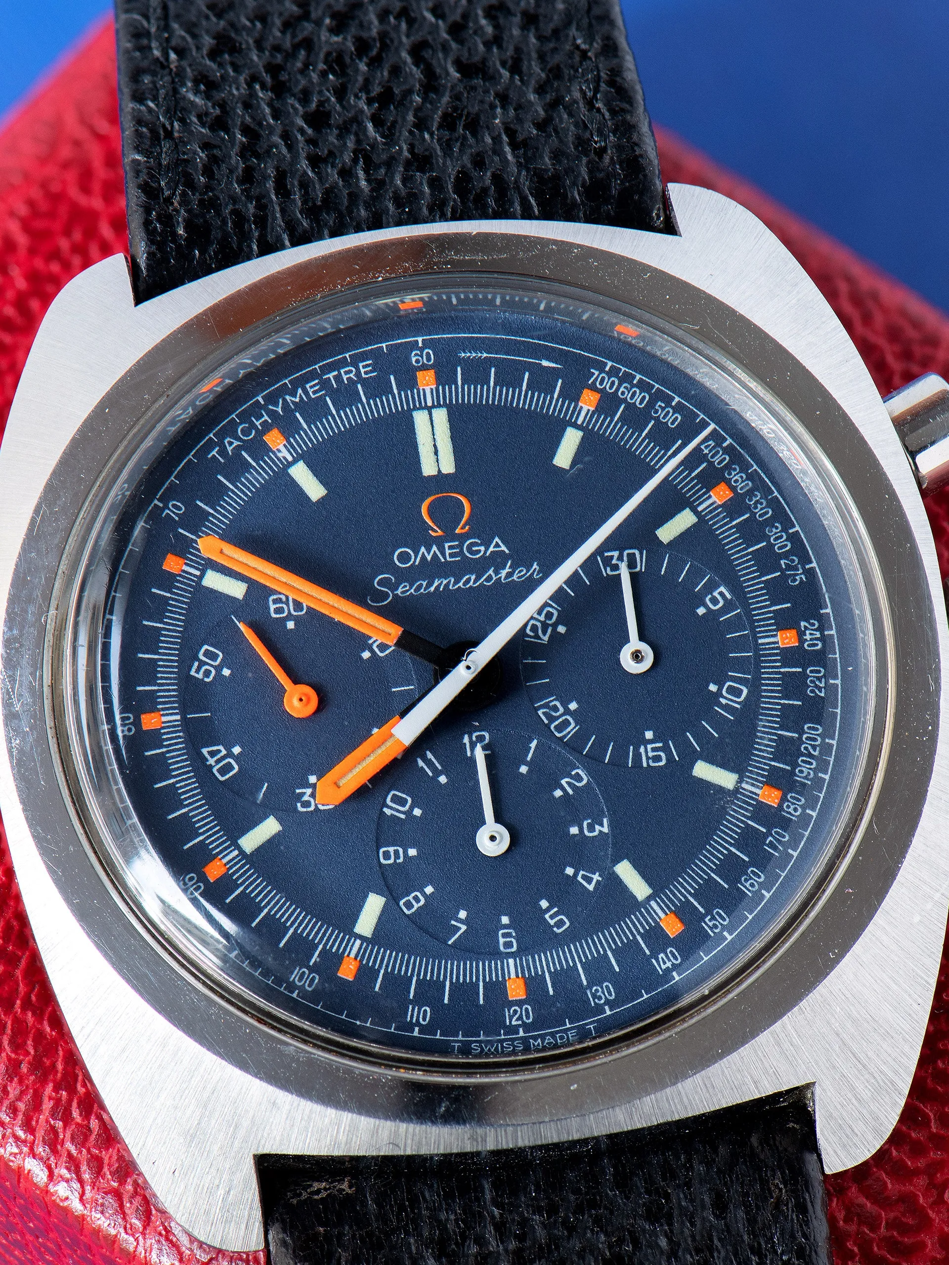 *Unpolished* 1970 Omega Seamaster Chronograph (Ref. 145. 029) "Cal. 861" W/ Box