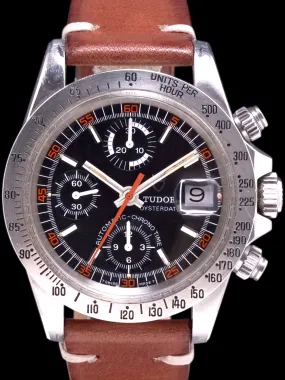 *Unpolished* 1979 Tudor Big Block Chronograph (Ref. 94300) "Halloween"