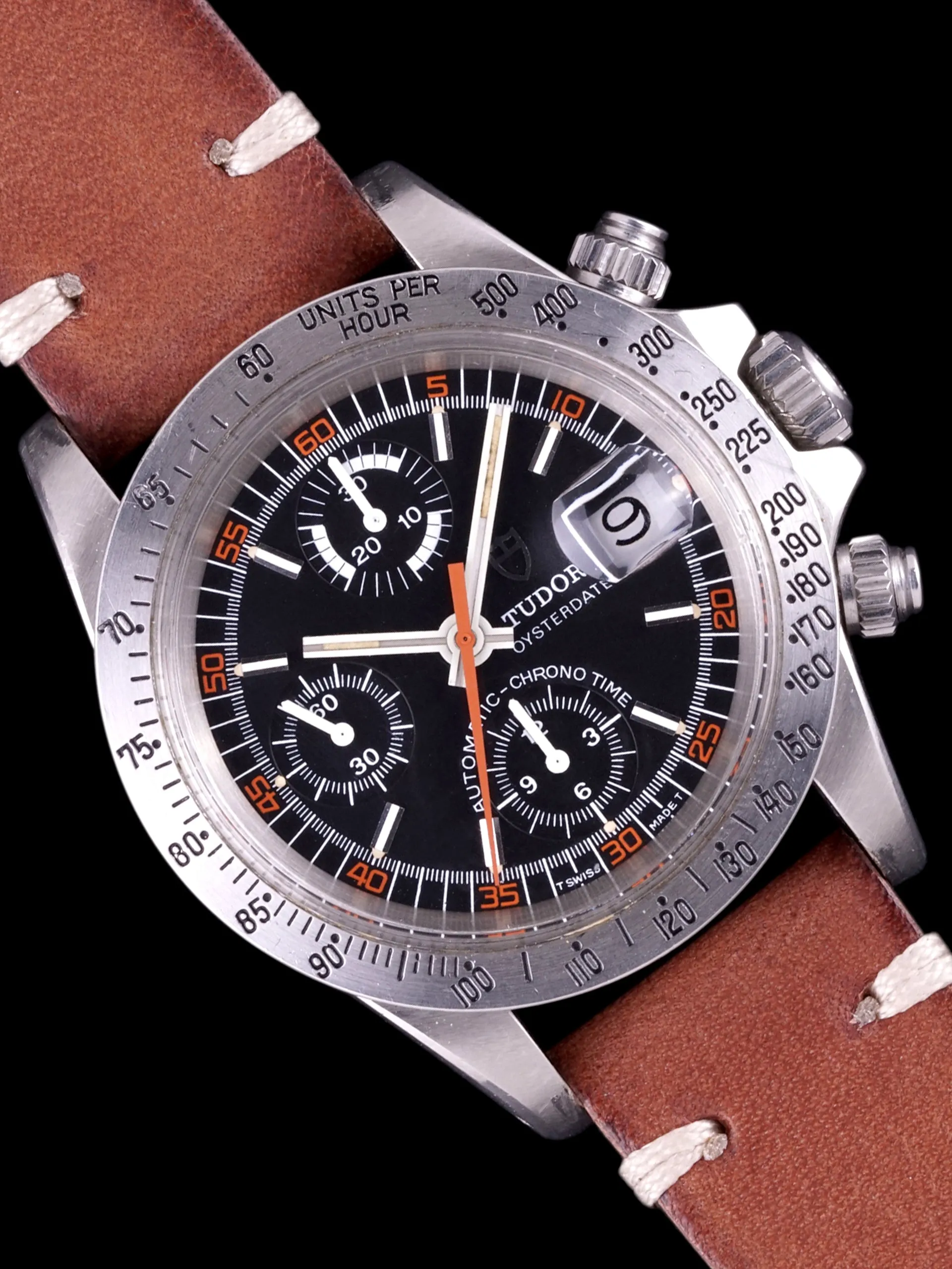 *Unpolished* 1979 Tudor Big Block Chronograph (Ref. 94300) "Halloween"