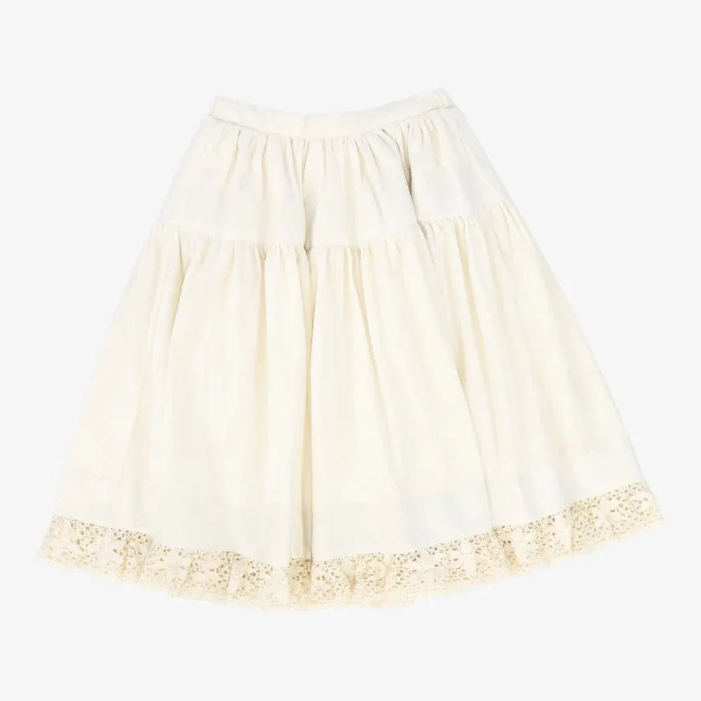 Velvet Skirt - Lions Mane