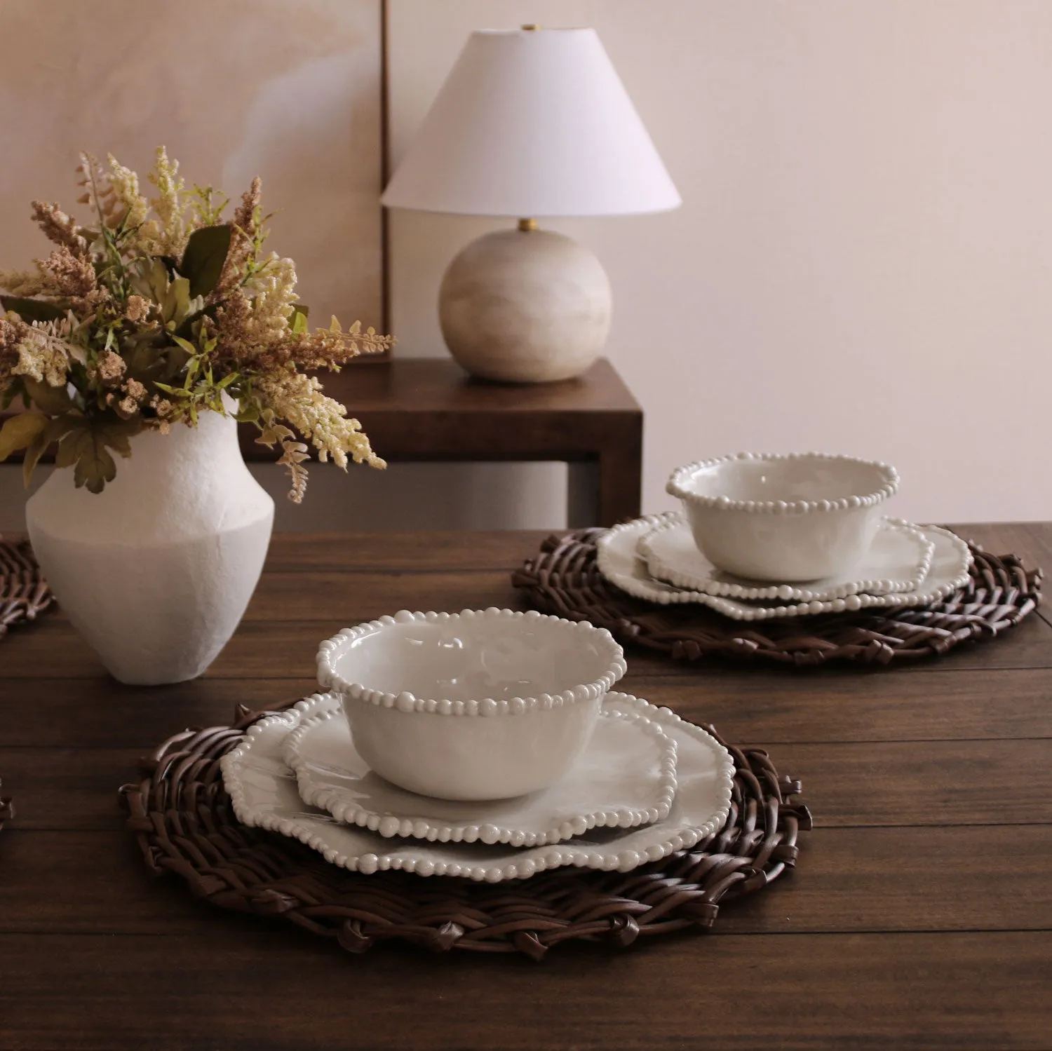 VIDA Alegria Cereal Bowl Set of 4 (Sand)