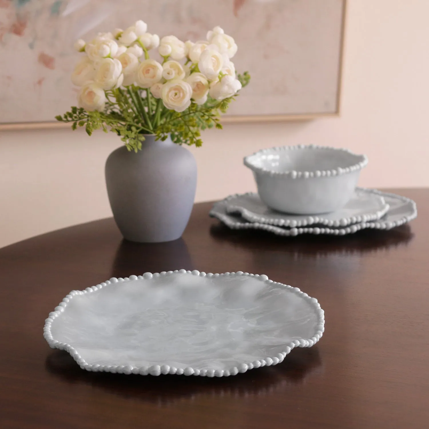 VIDA Alegria Dinner Plate Set of 4 (Blue)
