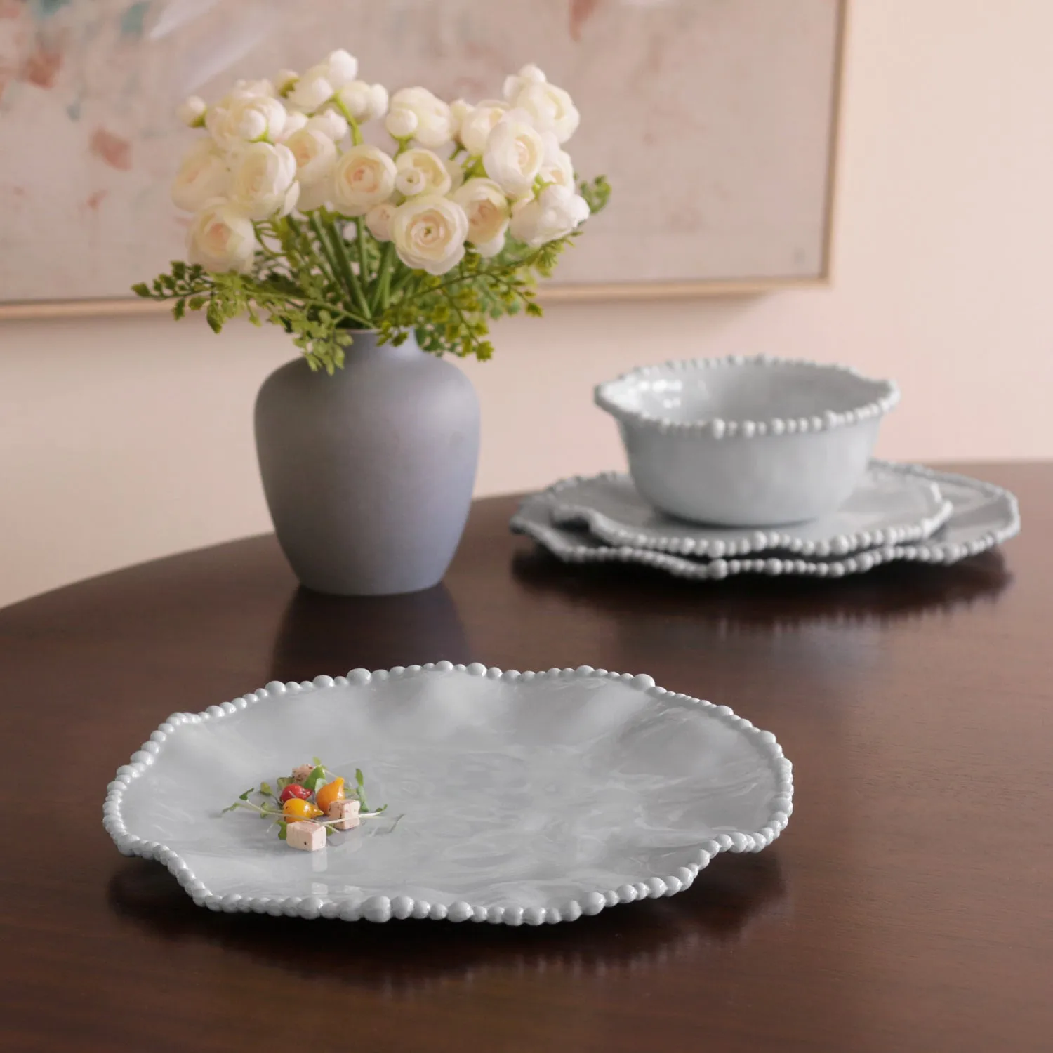 VIDA Alegria Dinner Plate Set of 4 (Blue)