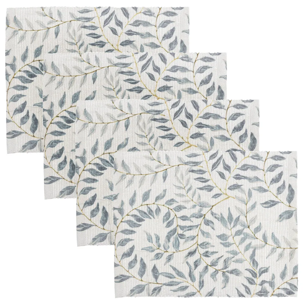 Vinea Set of 4 Indoor/Outdoor Placemats Green