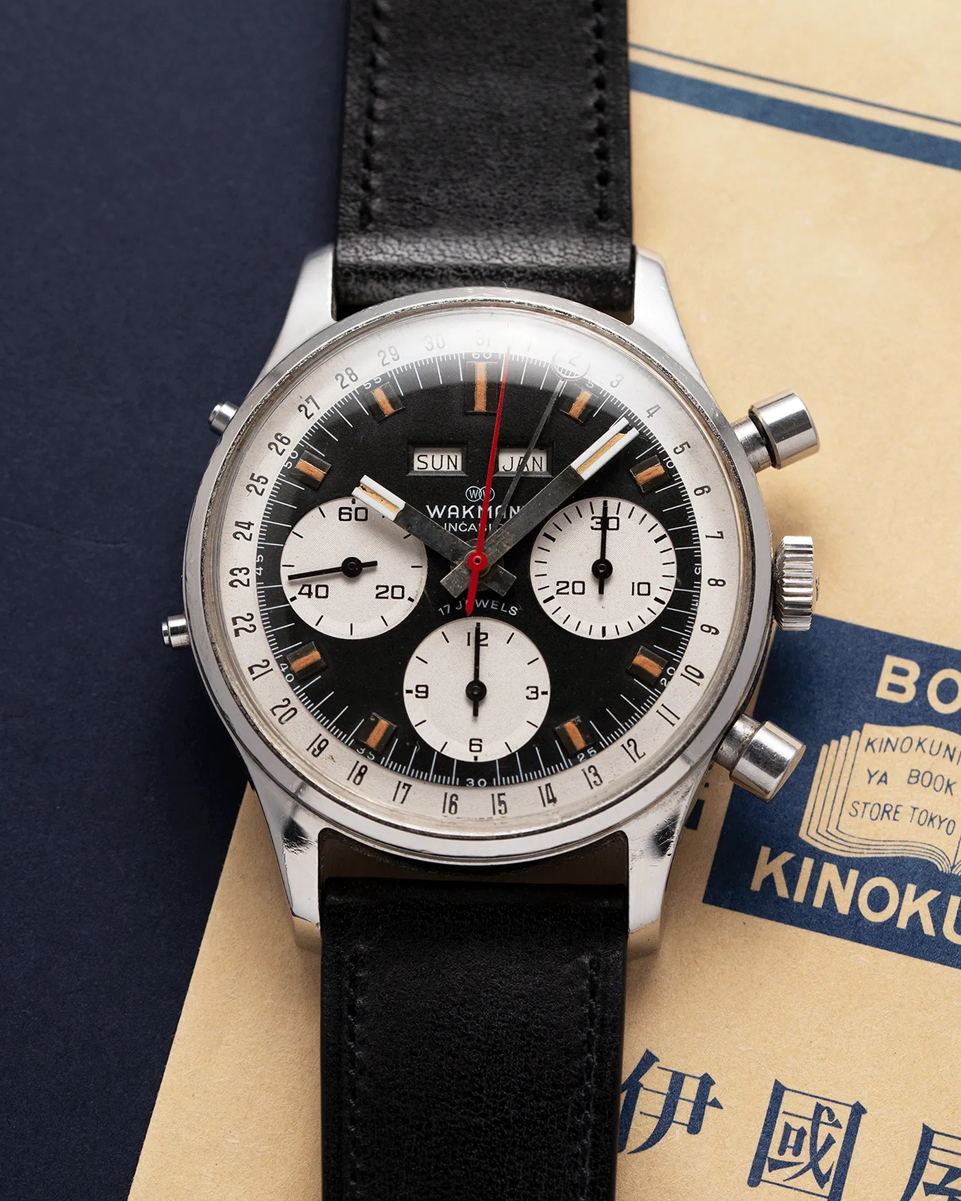 Wakmann Triple Calendar Chronograph 37mm