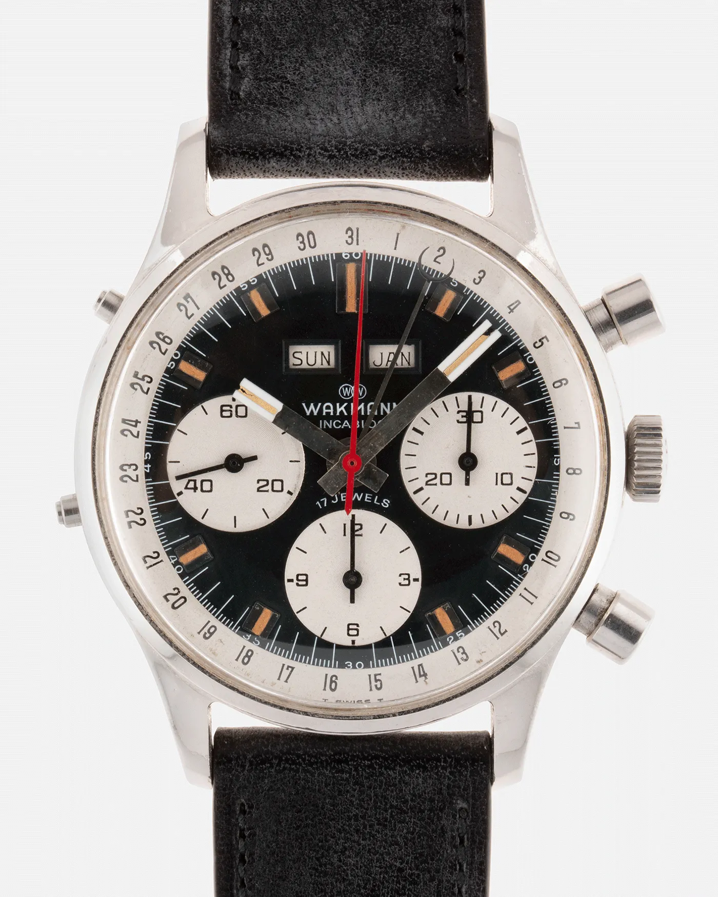 Wakmann Triple Calendar Chronograph 37mm
