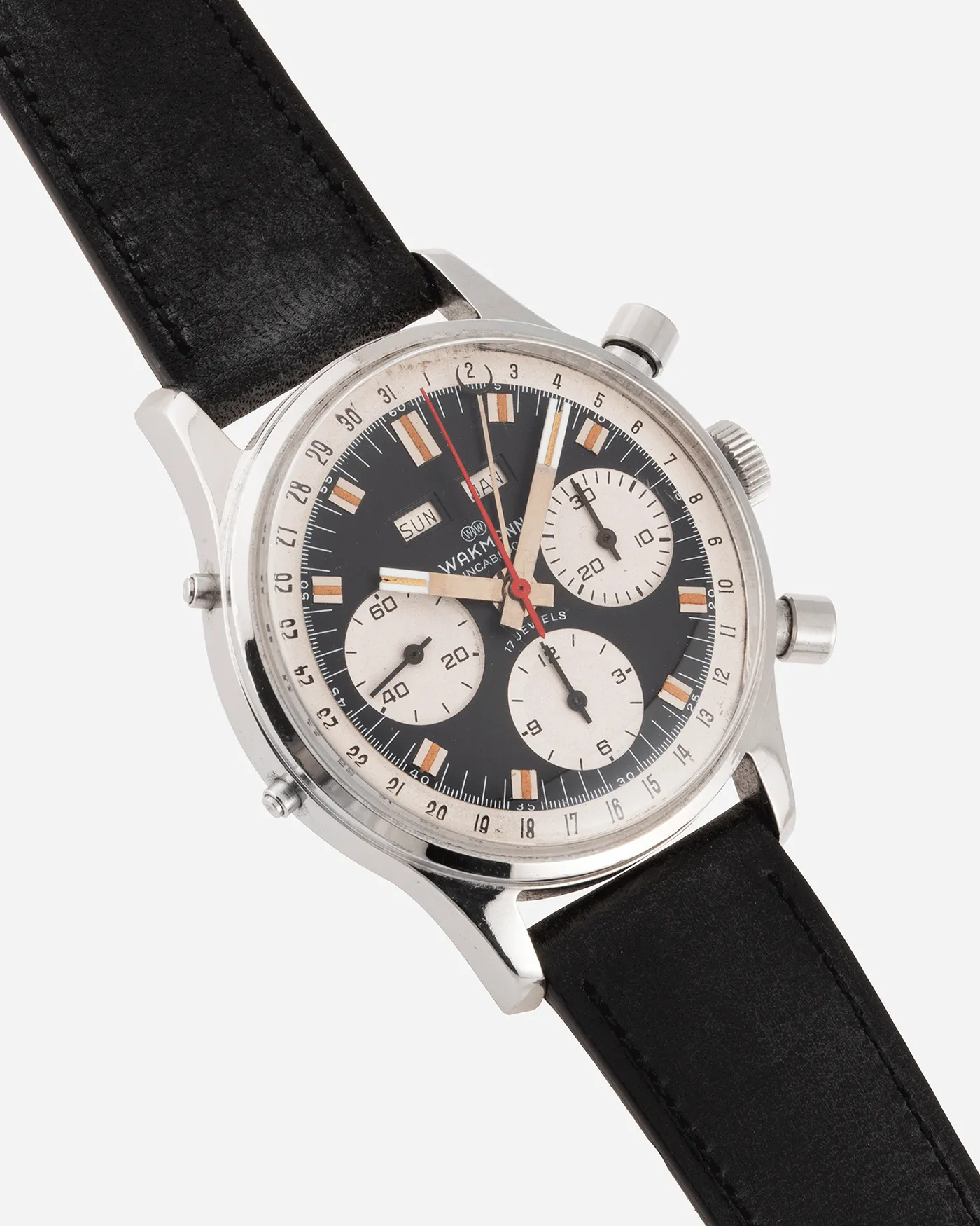Wakmann Triple Calendar Chronograph 37mm