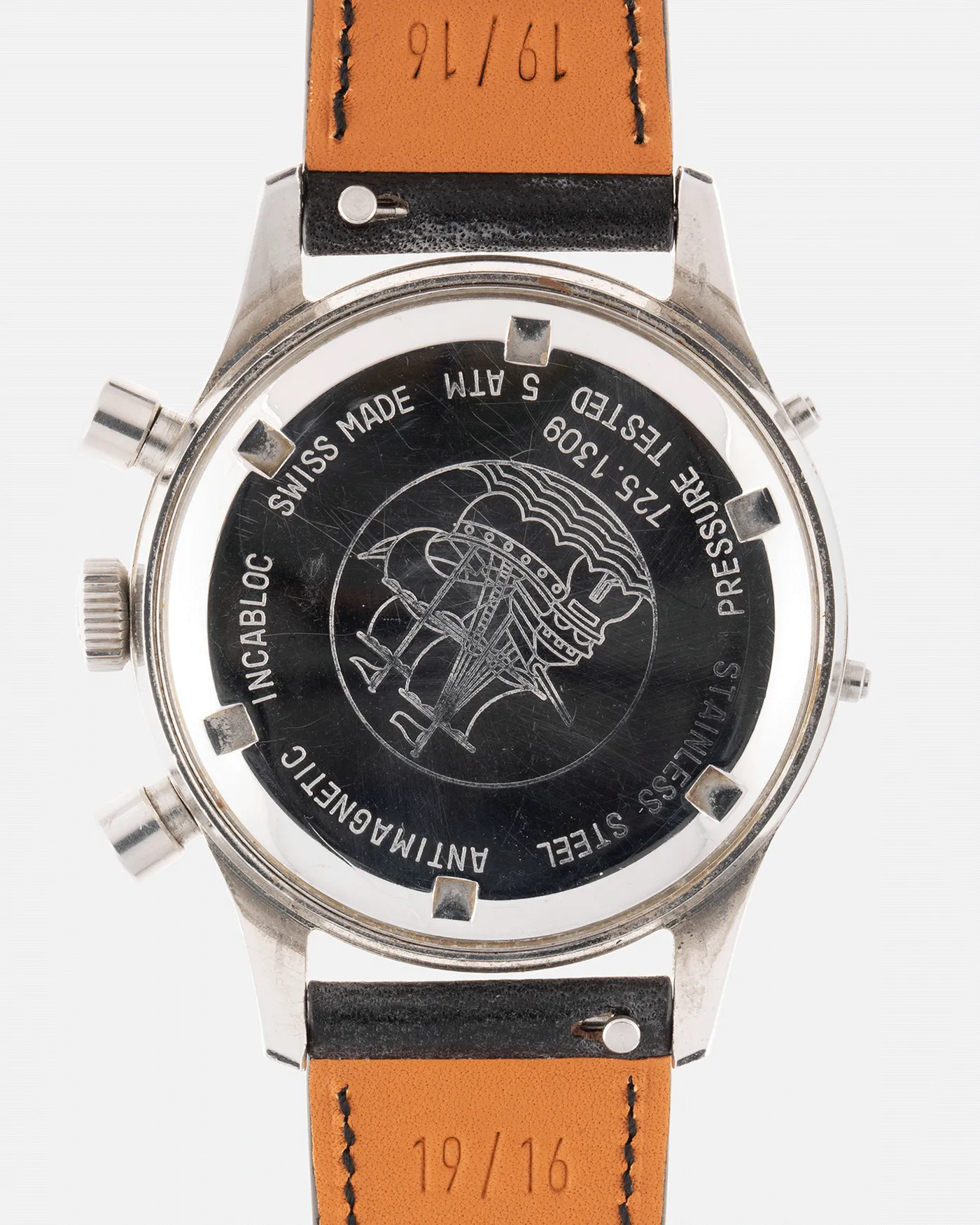 Wakmann Triple Calendar Chronograph 37mm