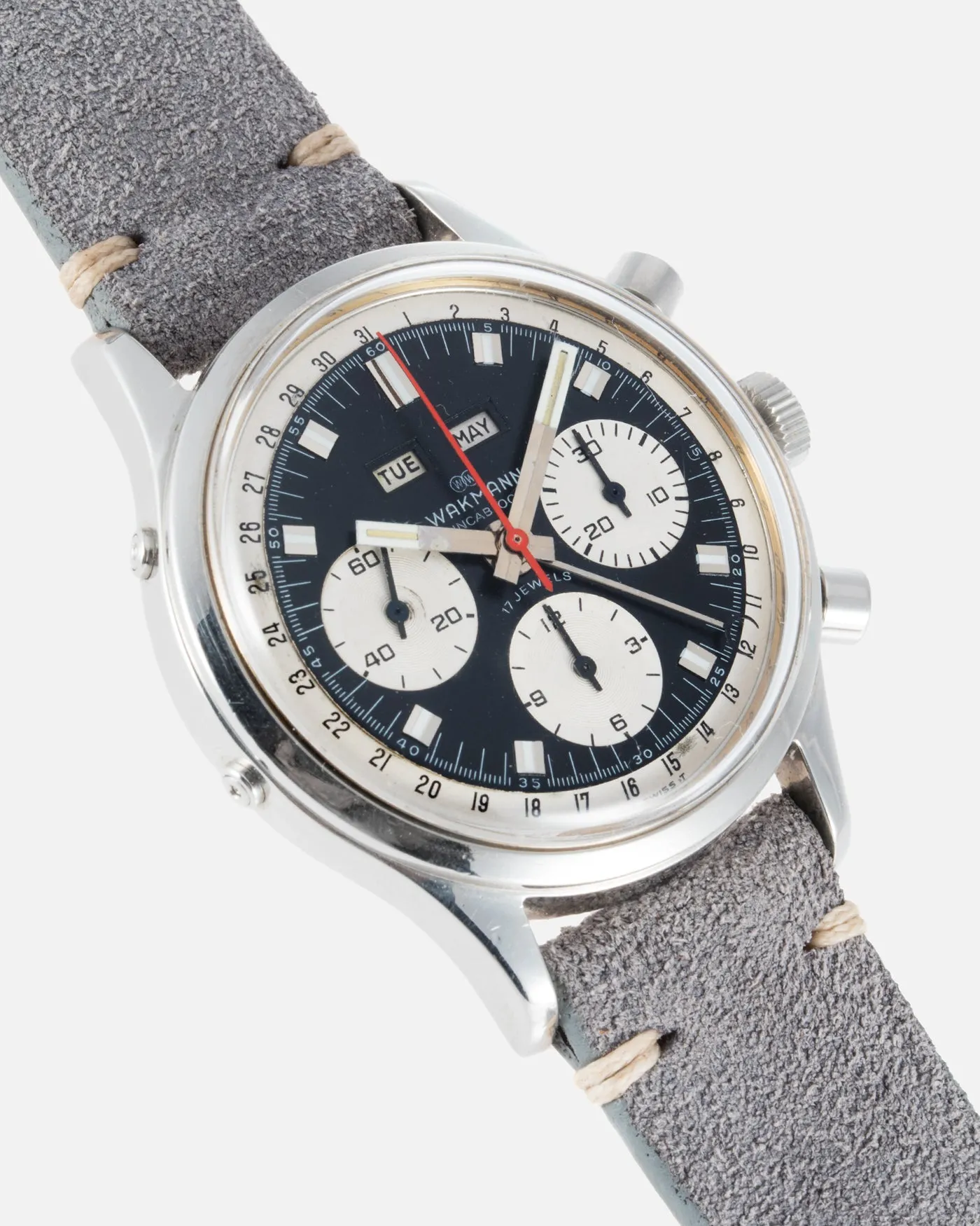 Wakmann Triple Calendar Chronograph 39mm