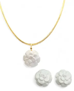 WHITE AGATE SET