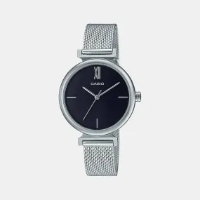 Women's Analog Stainless Steel Watch A2124 - LTP-2023VM-1CDR